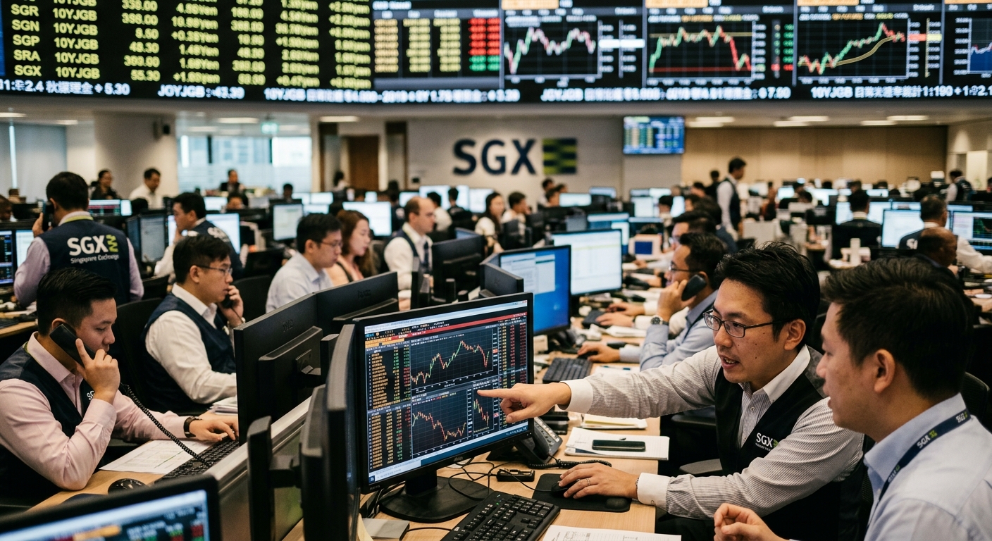Japan Bond Volatility Is Pumping Up Futures Trading in Singapore