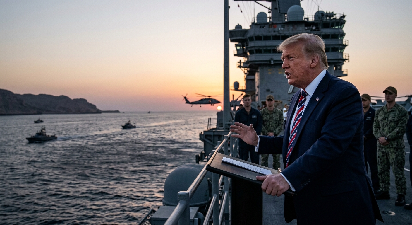 Trump Takes Hard Line as Hormuz Tensions Mark New Normal